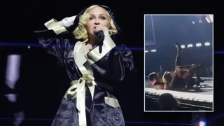 Неловко: Мадона едва не се преби по време на концерт