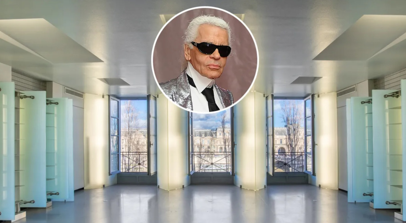 Продават апартамента на Карл Лагерфелд за 5,3 млн. евро, ремонтирал го с години