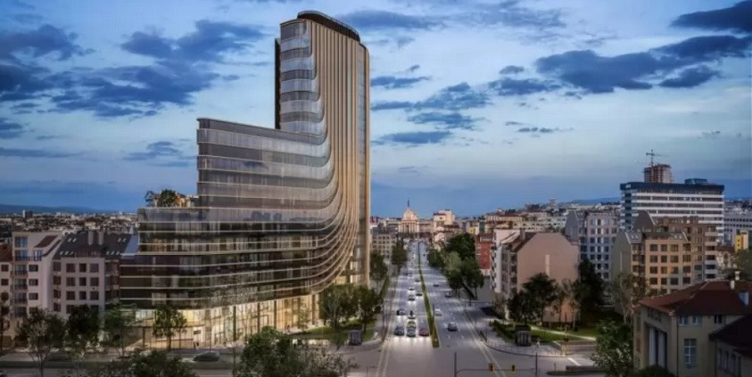 22 етажа, 34 дка: Нов небостъргач никне на пъпа на София