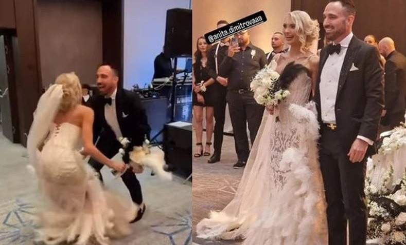 Бившата на Рачков взриви мрежата със сватбената си фотосесия, приличаща по-скоро на филм за възрастни