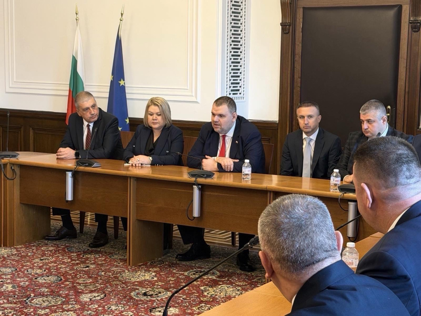 Делян Пеевски, лидер на ДПС и ПГ на ДПС-НОВО НАЧАЛО прие община Дулово в стратегията “Ново начало за развитие на регионите”