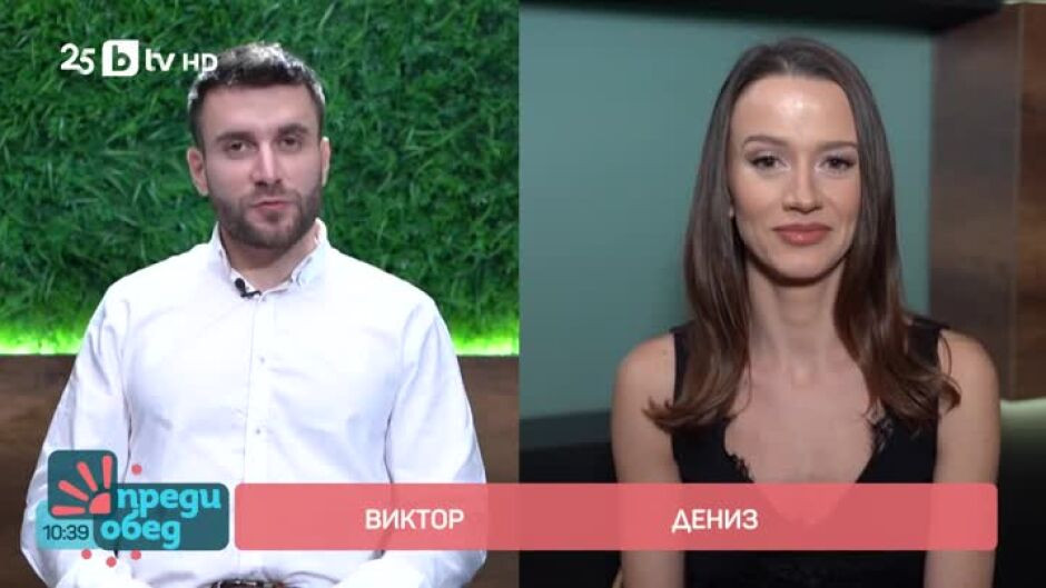 БЪЗЛЬО!! Виктор Иванов отказа да се появи с Дениз в ефир: Двамата записаха видео послания! (тя не скри тъгата си - ВИЖ ТУК)