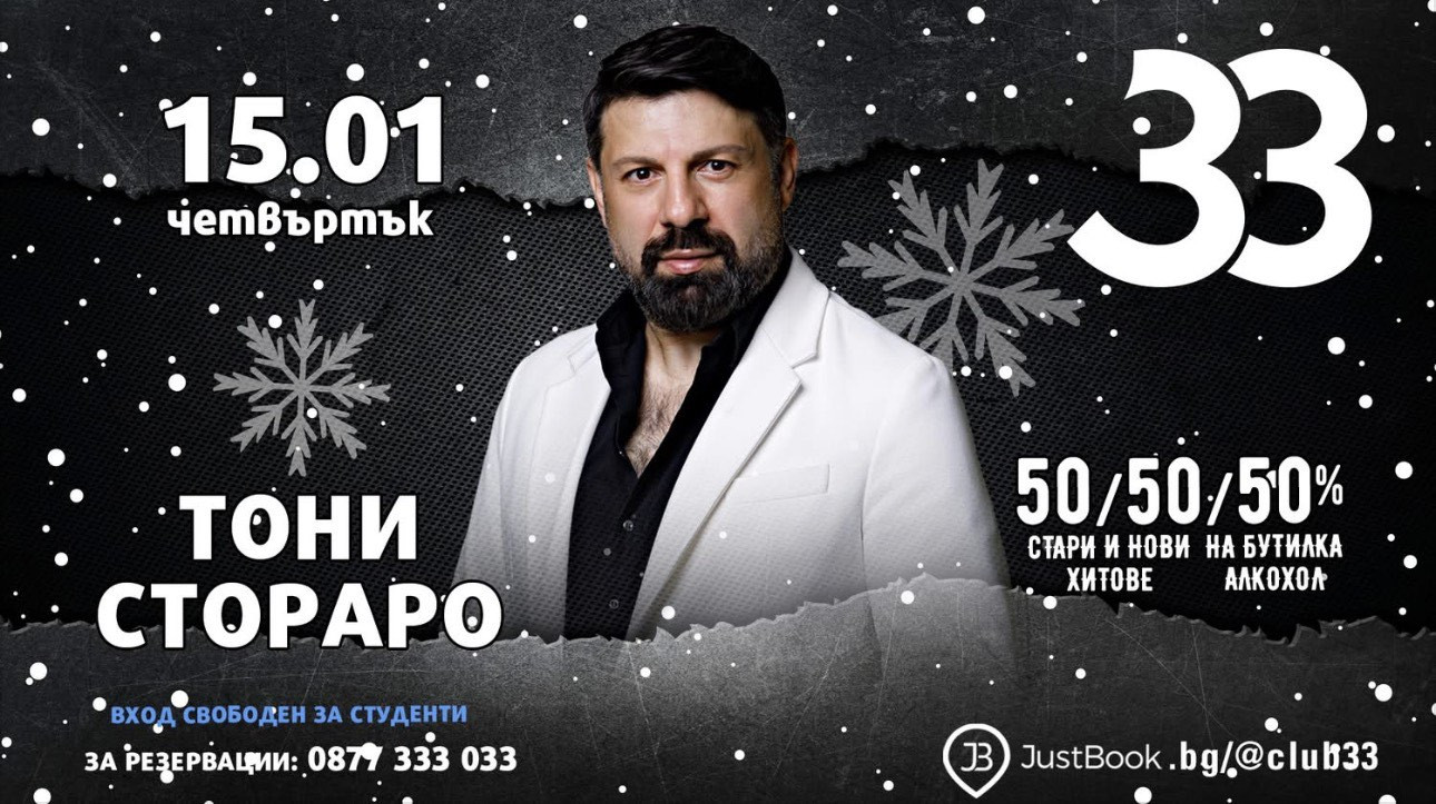 ЕКСКЛУЗИВНО! Софи Маринова и Тони Стораро ще взривят Club 33