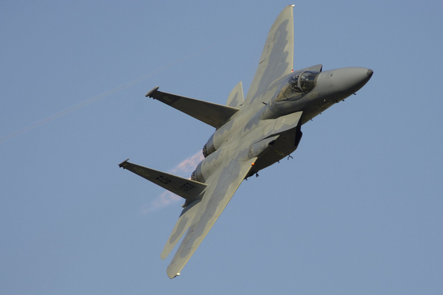 САЩ признаха за три свалени изтребителя F-15