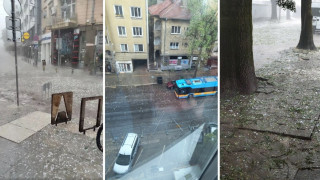 Порой с градушка връхлетя София