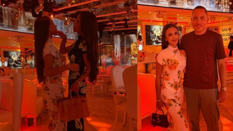 ЛЕШ!! Мара прави фотосесия на Марая и нарежда: Така ще се чекнеш, маме, като мен! (виж тук - СНИМКИ)